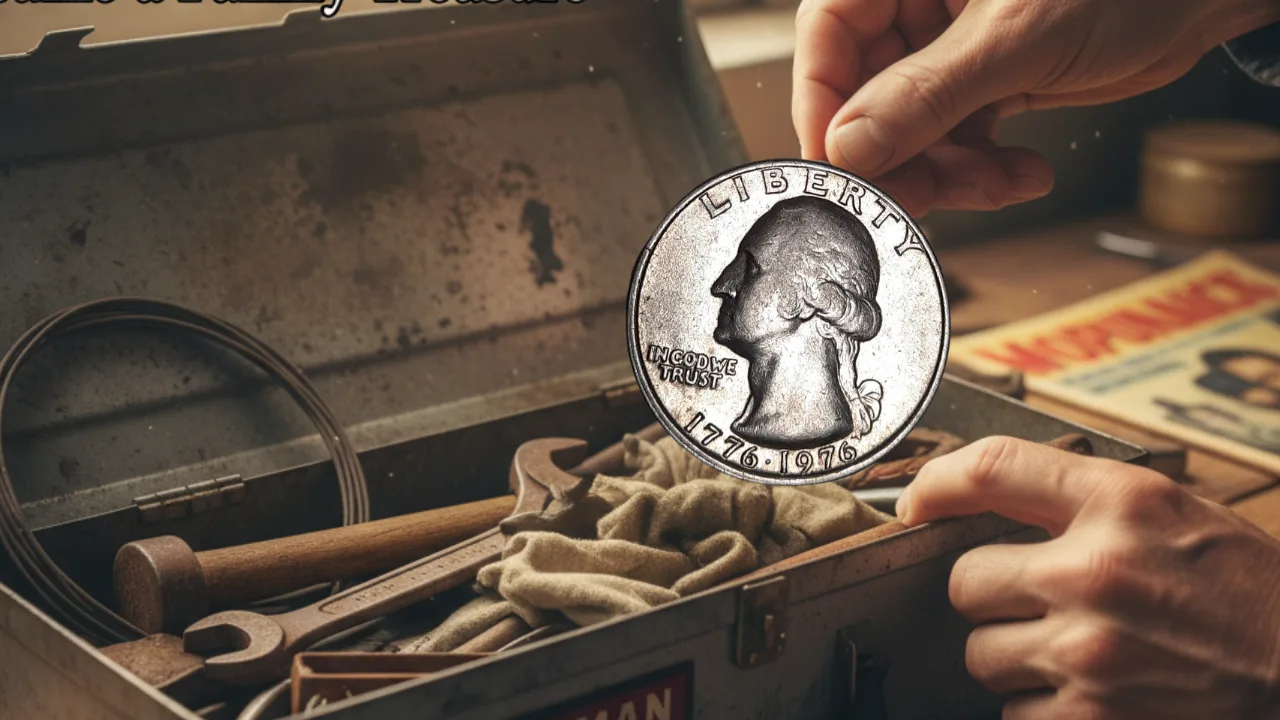 1976 Bicentennial Quarter Found