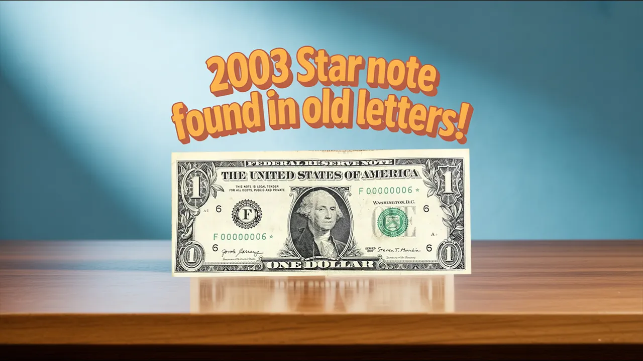 2003 Star Note Found in Old Letters