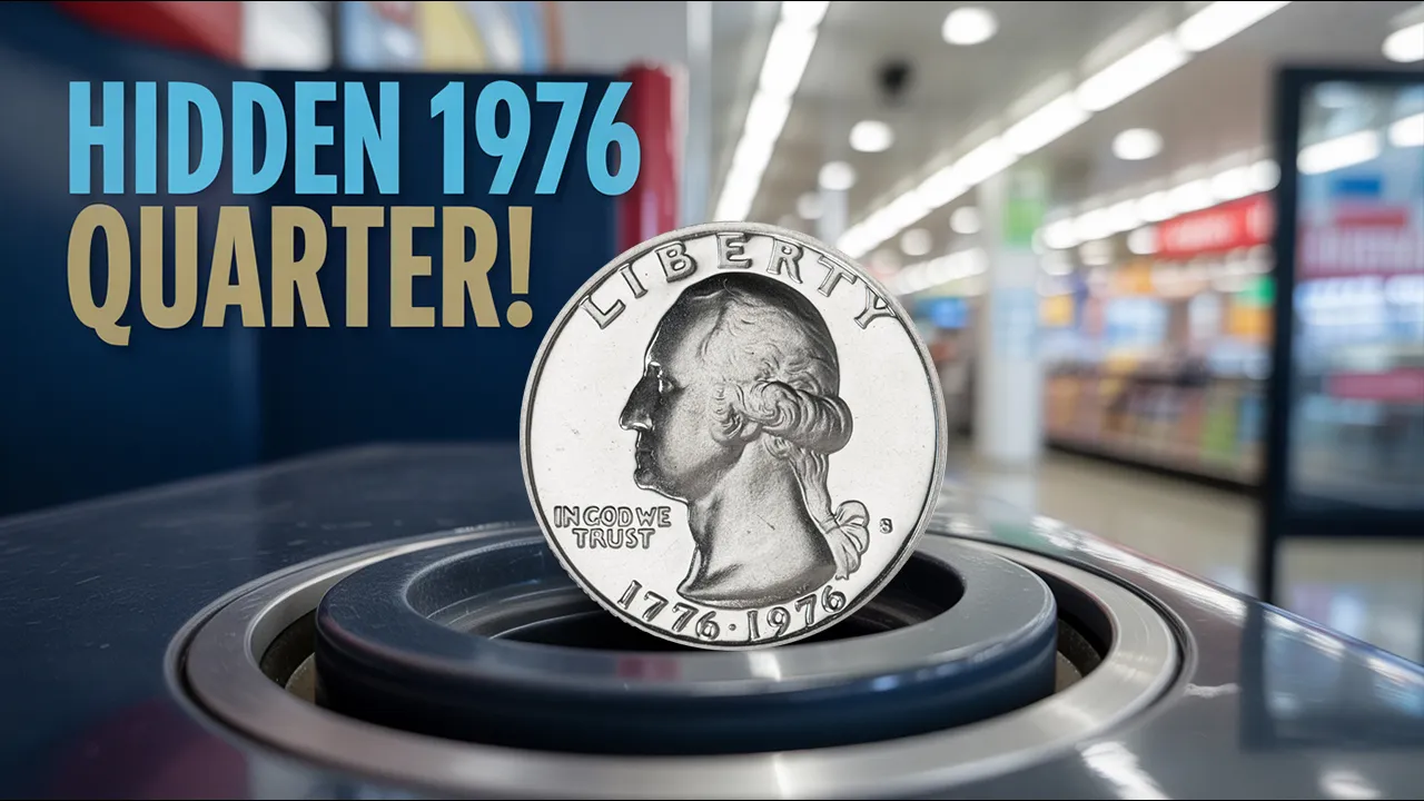 Hidden 1976 Quarter!