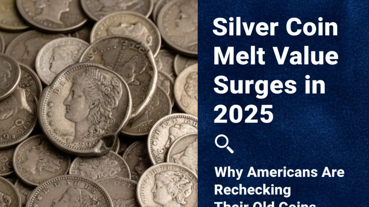 Silver Coin Melt Value Surges in 2025